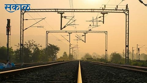 Overhead charged Ratnagiri and Rohan on the Konkan railway line konkan railway marathi news