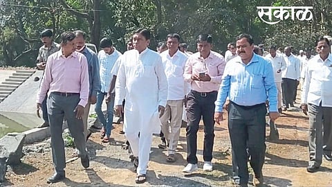 Completion of fish seed project at the foot of 'Chandoli'