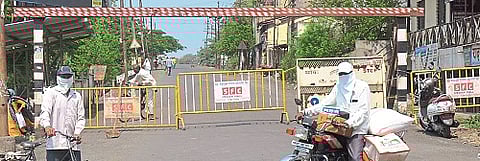 Along with Sangliwadi 40 more lanes In Sangali locked