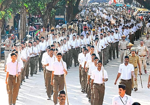 RSS's relief work in various city of the country