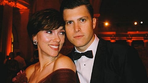 Scarlett Johansson gets married to Colin Jost
