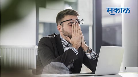 stress graph increases due to corona in amravati