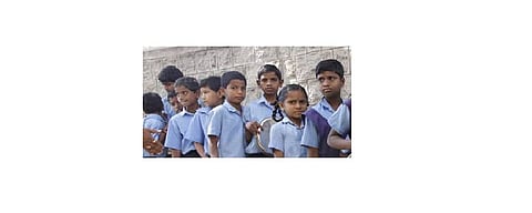 students will get the question box on the mobile phone