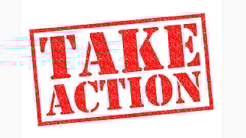 take action on officers regarding illegal constructions