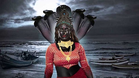 tejaswini pandit's navaratrri look on third day