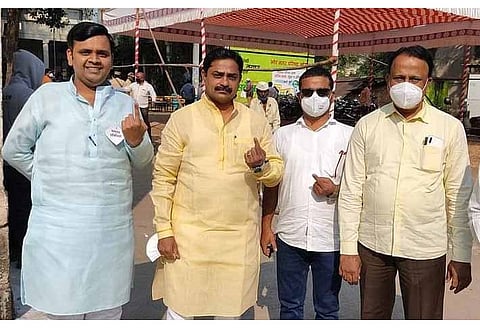 भोरमध्ये दोन तासात ४३ टक्के मतदान