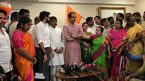 Sachin Ahir enters Shivsena