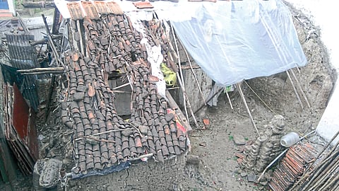 आर्वी ः परमहंस आडकोजी महाराजांचे पडक्या स्थितीतील जन्मस्थळ.