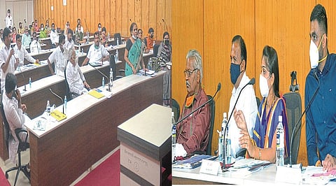 Send back to Gudewar Chandrakant; Members riot at Sangli Zilla Parishad meeting