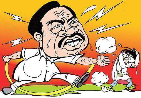 दमबाजीचे राजकारण! (ढिंग टांग)