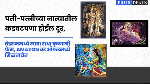 Radha Krishna Frame Art