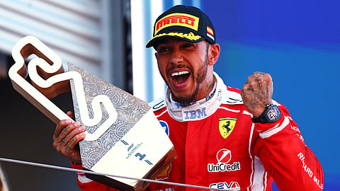 Chances of Hamilton winning the drivers championship