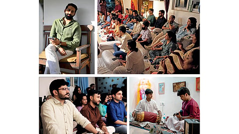 Baithaks and mehfils in India