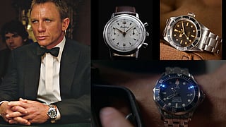James Bond and his watches
