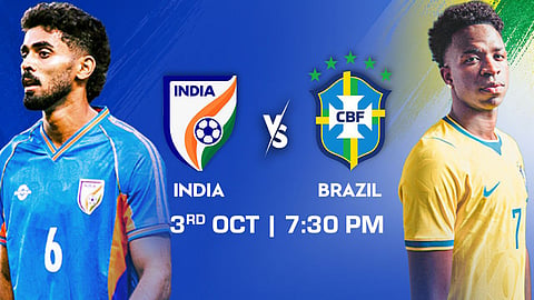 India vs Brazil Football Match 2026