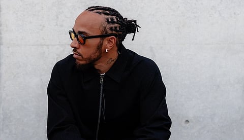 Lewis Hamilton nose and ear piercing