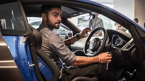Virat Kohli audi