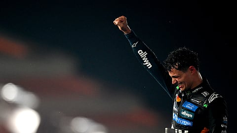 Lando Norris wins the World Driver's Championship