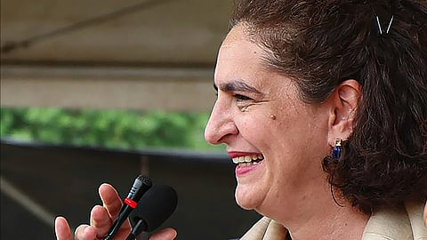 Congress leader Priyanka Gandhi