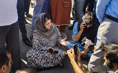 Mehbooba Mufti criticises Modi over India's BRICS stance on Gaza and global conflicts | File Image