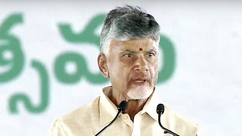 Nara Chandrababu Naidu takes oath as the Chief Minister of Andhra Pradesh