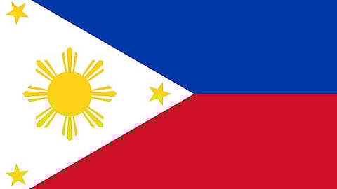 The Philippines flag
