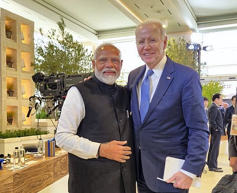 PM Modi meets Joe Biden at G7 Summit