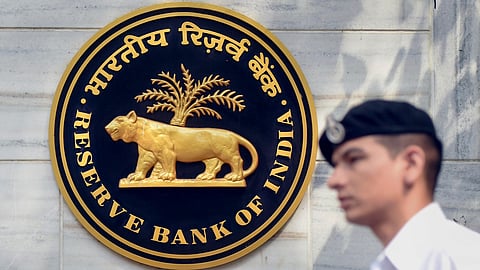 Reserve Bank of India (RBI) at RBI head office in Mumbai