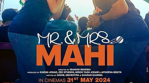 "Mr & Mrs Mahi", starring Rajkummar Rao and Janhvi Kapoor