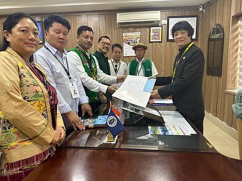 BJP Party files nominations of Shri Tesam Pongte ji & Kardo Nyigyor ji for post of Speaker & Dy Speaker of the Arunachal Legislative Assembly.