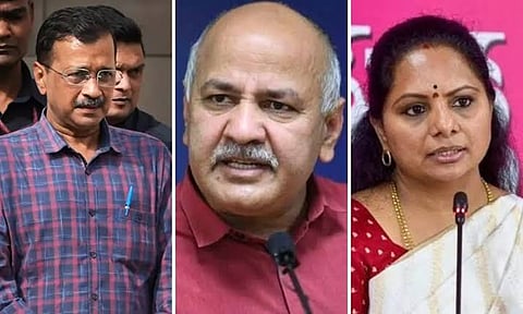 Delhi court extends judicial custody of Kejriwal, Sisodia, K Kavitha