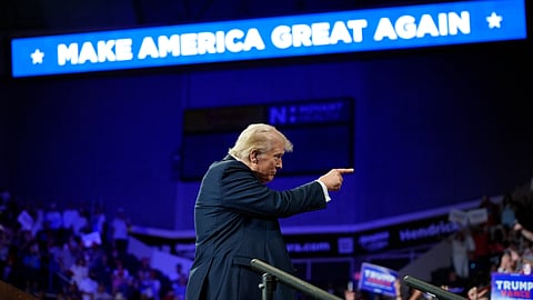 Trump calls Kamala Harris as a radical left lunatic