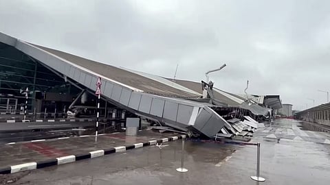 Delhi Airport T1 roof collapse
