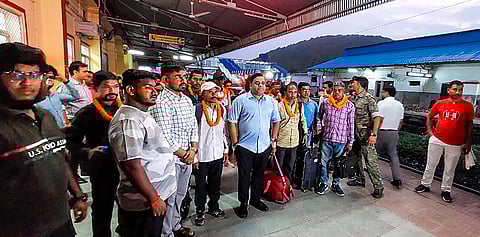 27 'stranded' labourers return to Ranchi from Cameroon