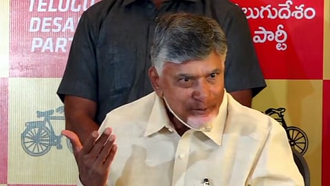 Andhra Pradesh Chief Minister N Chandrababu Naidu