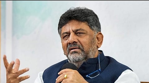 Karnataka Deputy Chief Minister D K Shivakumar