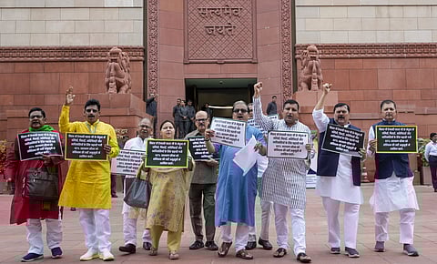 Opposition attacks govt over paper leaks, NCERT textbooks revision in Lok Sabha