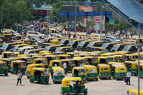 Auto, taxi drivers begin 2-day strike in Delhi-NCR