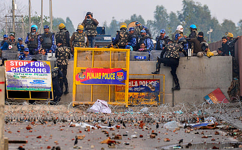 SC asks Punjab, Haryana to persuade farmers to remove tractors, trollies from Shambhu border