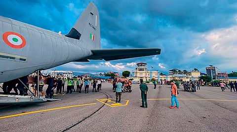 Special IAF plane brings back bodies of 25 pilgrims from Maharashtra killed in Nepal accident