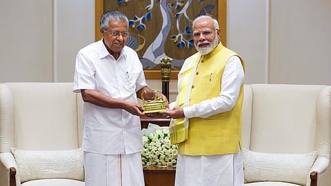Kerala CM Pinarayi Vijayan meets PM Modi in New Delhi