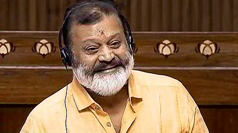 Suresh Gopi speaks in the Rajya Sabha