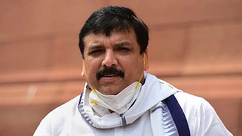 AAP's Sanjay Singh surrenders in UP court, granted bail in 2001 protest case