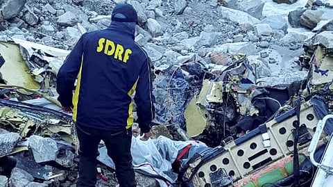 Helicopter being airlifted crashes near Kedarnath as towing rope snaps