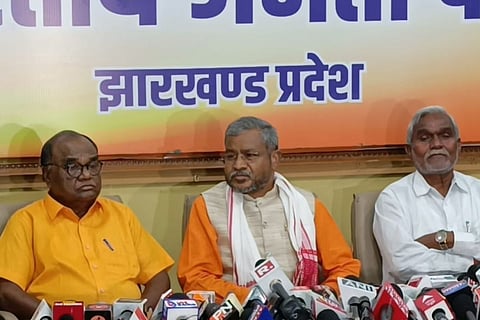 After Champai Soren, ex-JMM MLA Lobin Hembrom joins BJP