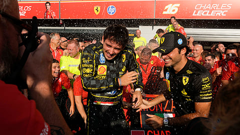 Charles Leclerc signs a new multi-year deal with Ferrari