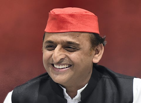Akhilesh accuses BJP of "moving bulldozer" on martyr's memorial, UP minister denies allegation