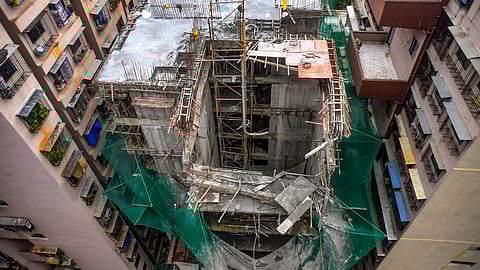 Three labourers killed, three injured in slab collapse at under-construction building in Mumbai