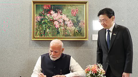 India-Singapore elevate ties to comprehensive strategic partnership; sign 4 MoUs during Modi's visit