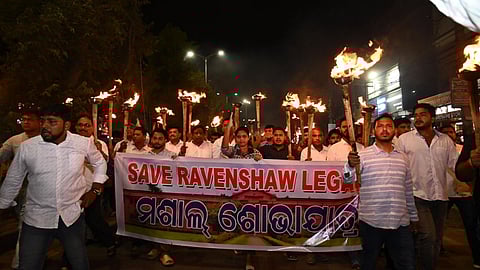Row over Ravenshaw University turns violent; Odisha Police books BJD MLA, 2 others